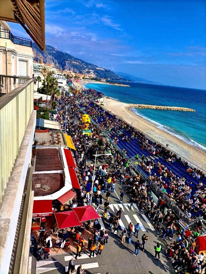 Seaviews By Jenni Menton, La Suite, Superbe Front De Mer, Top Emplacement Avec Terrasse Et Parking! Exterior photo